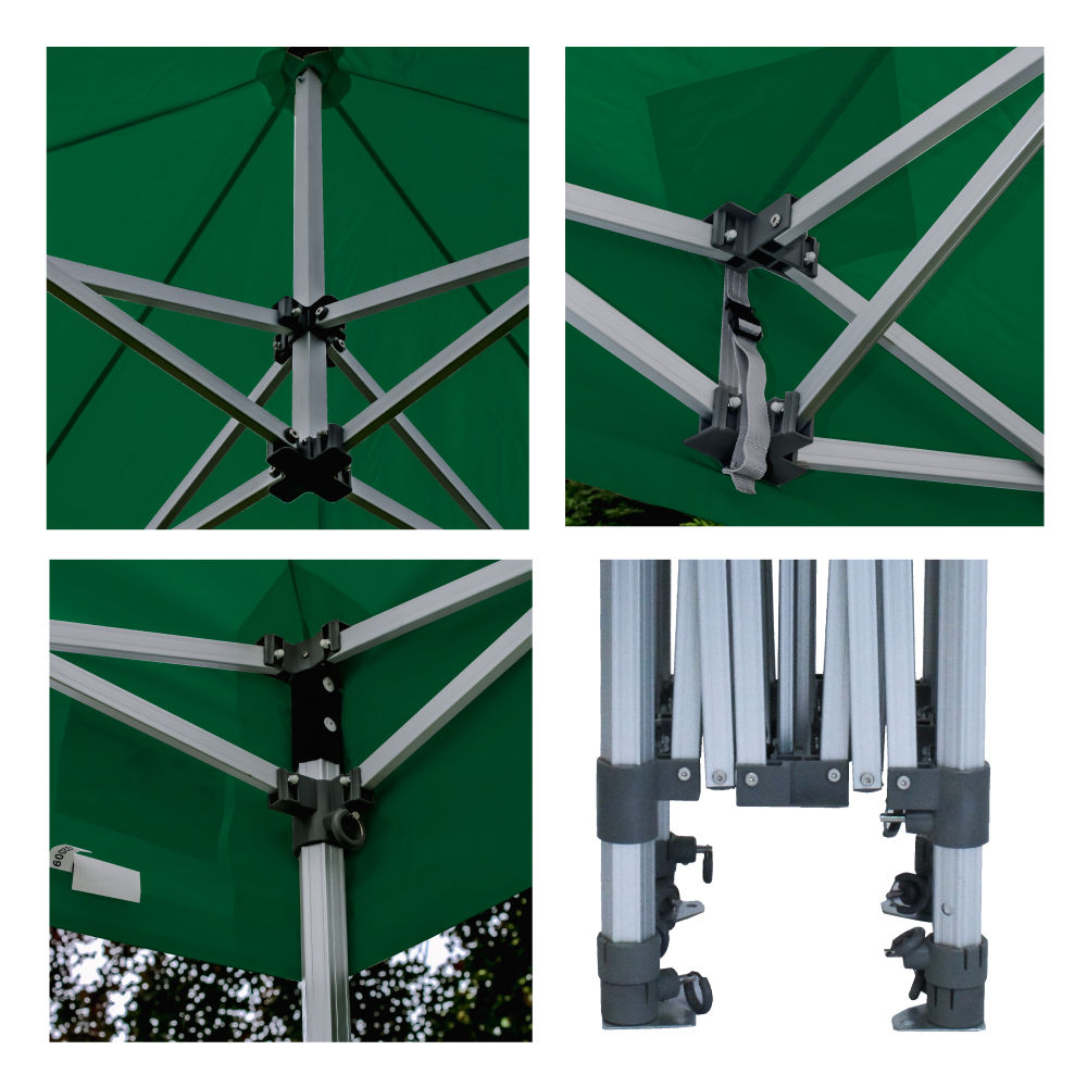 compact gazebo framework shots