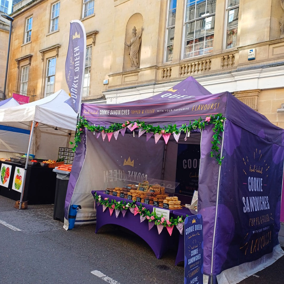 market trader gazebo