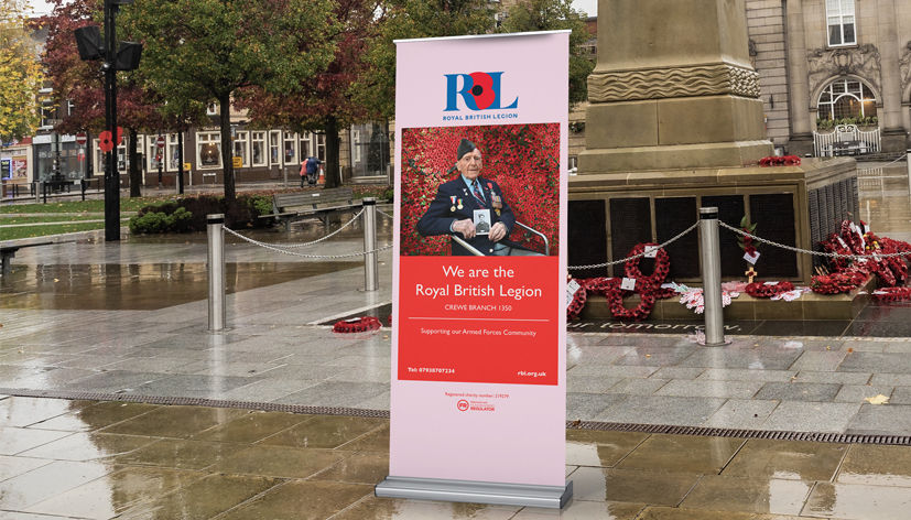 printed roller banners