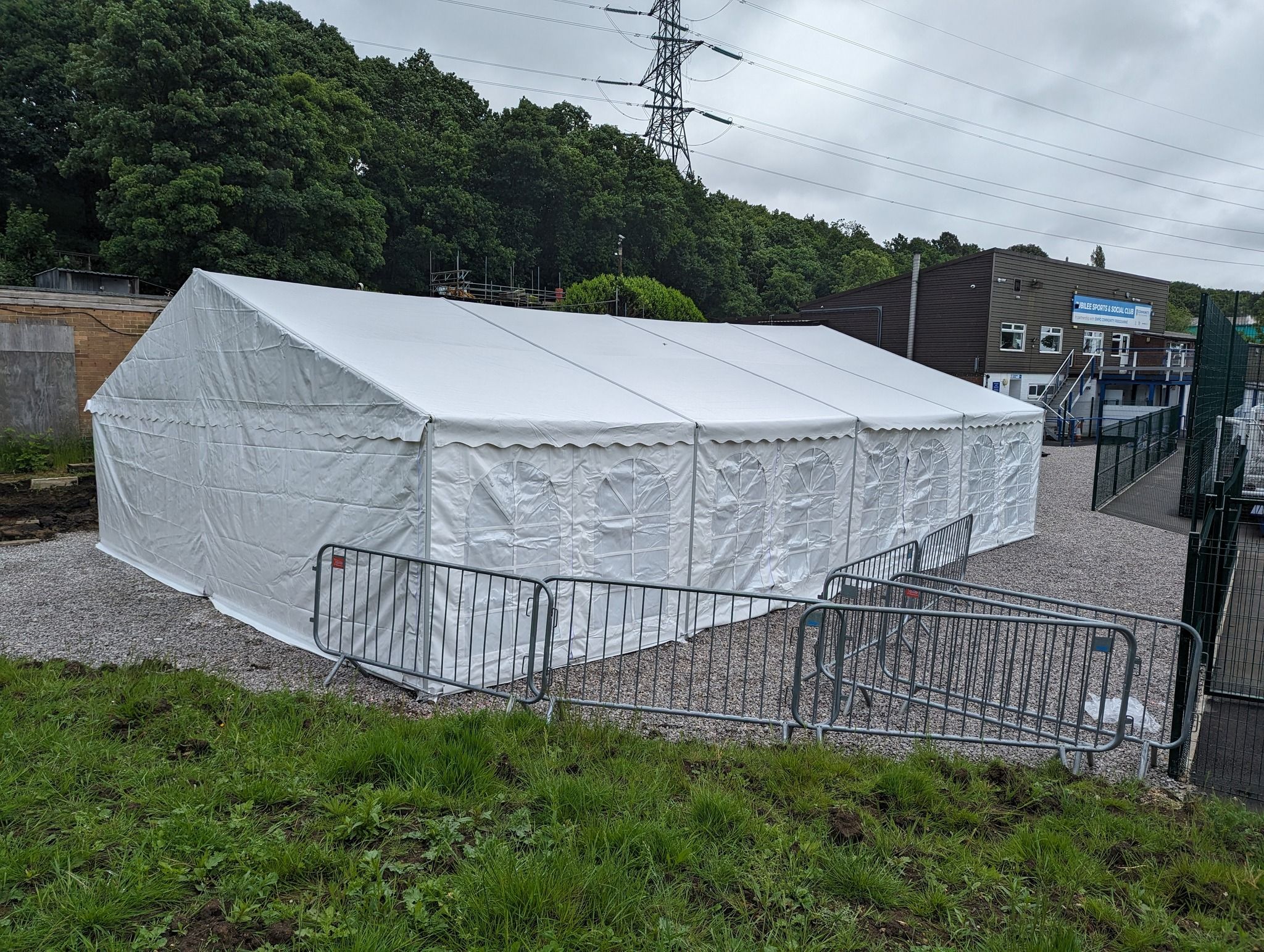 fusion modular marquee in sports grounds