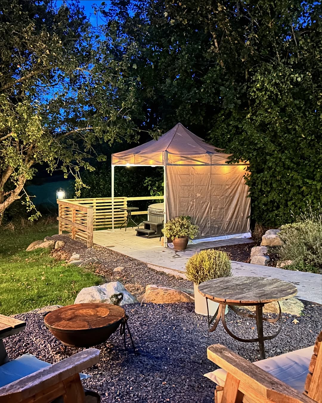 Garden space gazebo