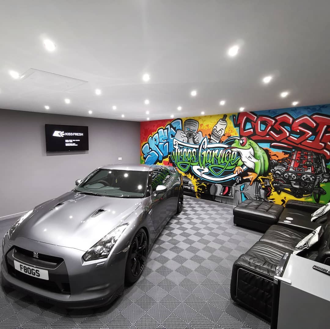 swisstrax garage set up