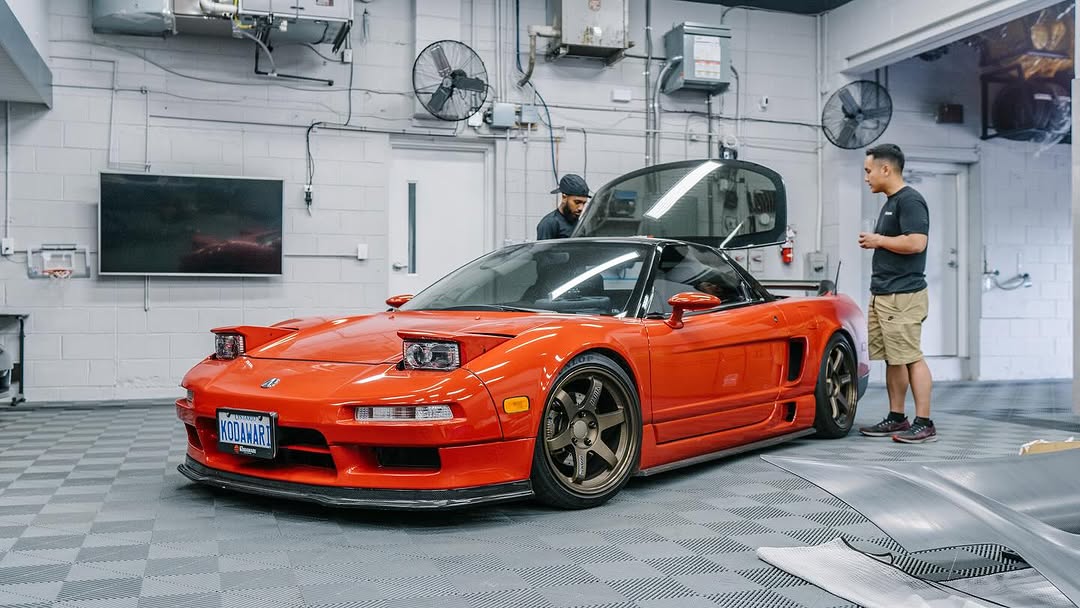 NSX with swisstrax