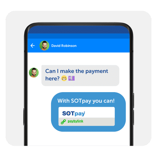 social media payment process example