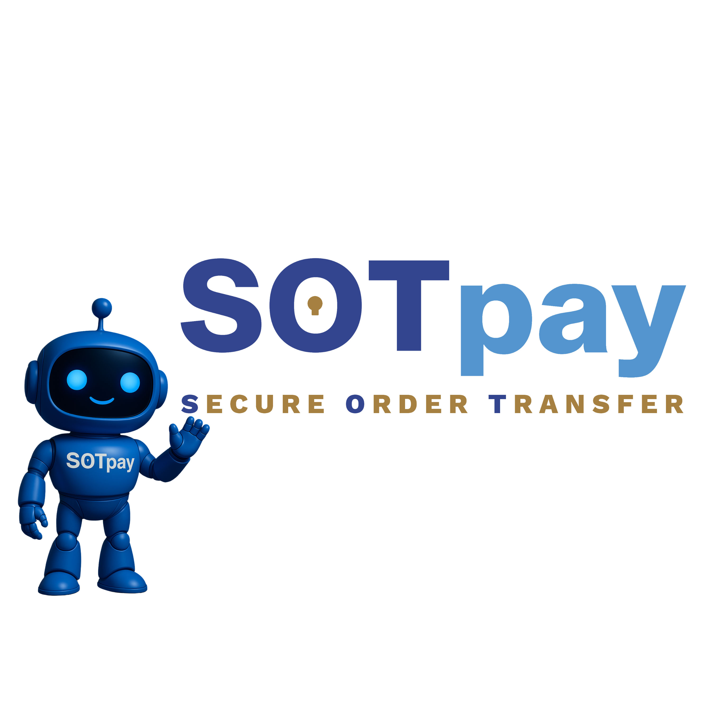 SOTpay logo with SOTbot character