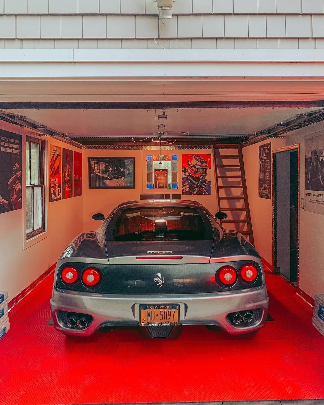 Swisstrax in home garage