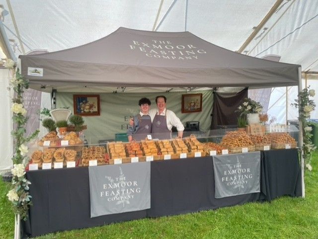 Bakery gazebo set up