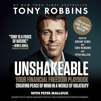 Book cover for Unshakeable by Tony Robbins