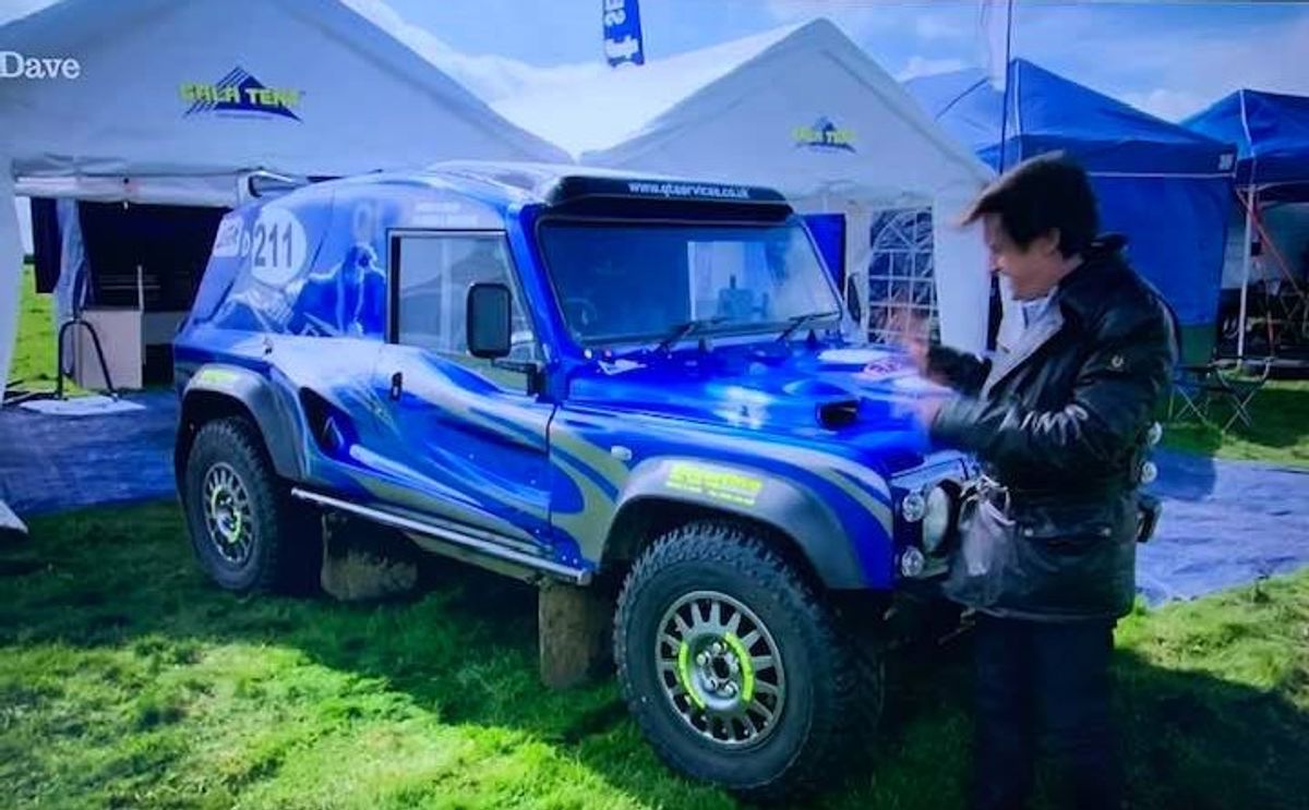 Gala Tent marquee spotted on Top Gear