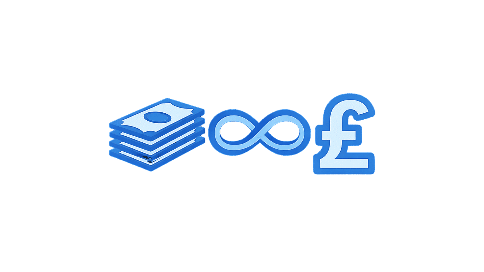 icon showing unlimited transaction value