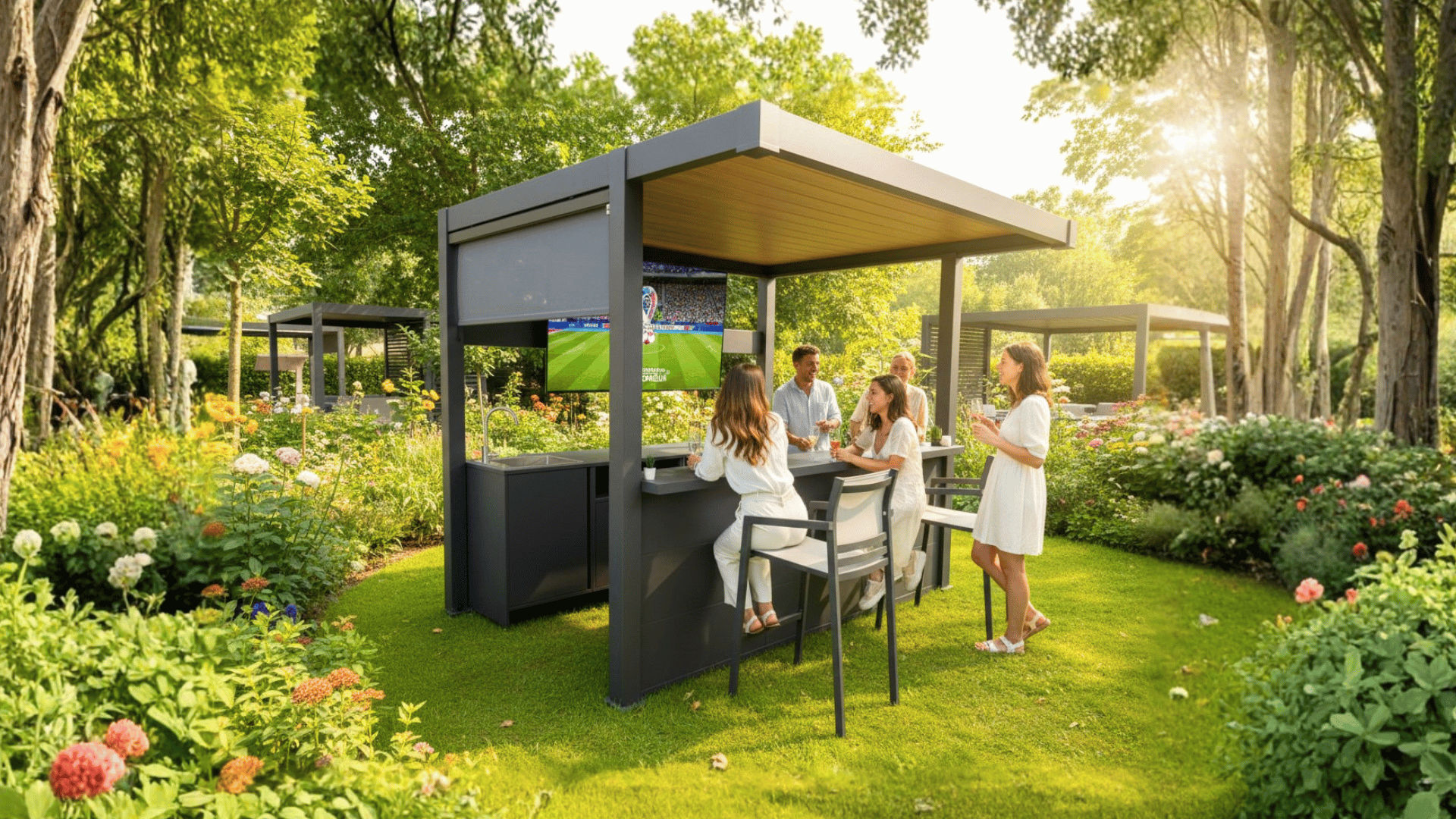 pergola kitchen suite
