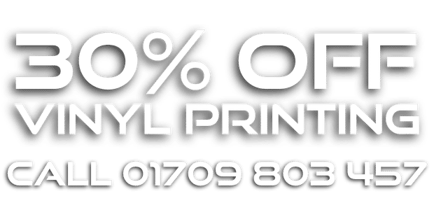 30% Off Vinyl Printing