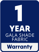 1 Year Fabric Warranty