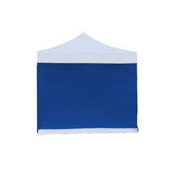 Single blue gazebo sidewall