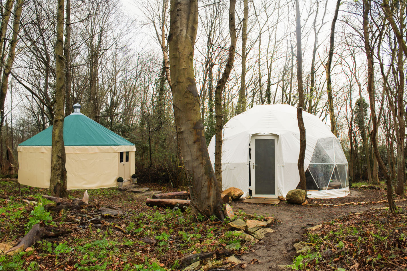 Glamping Yurts, Dome Tents and more