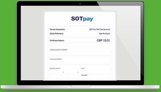SOTpay Device Screen
