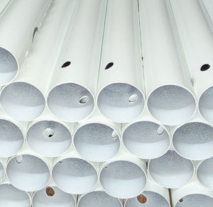 White Steel Marquee Poles – Sturdy Support for Garden Marquees and Party Tents