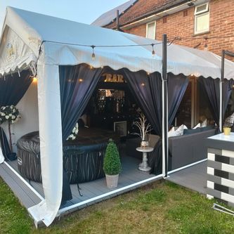 Gala Tent Marquee in the Garden