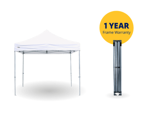 Pro MX gazebos with 1 year warranty