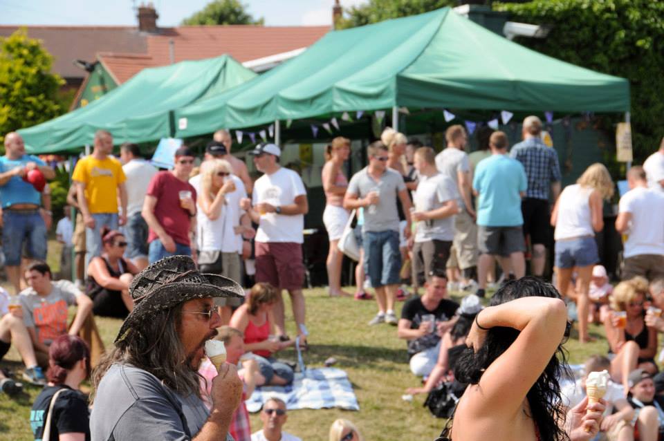Beanfest held in the grounds of Park View Swinton