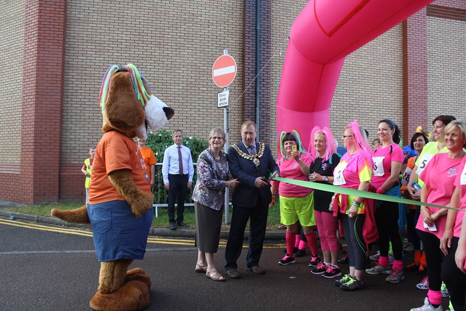 Gala Tent donate a pop up gazebo for the Barnsley hospital midnight walk