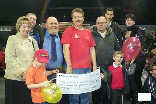 Gala Tent Ltd sponsor wheels for charity who appeared on BBC 1