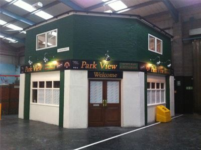 Park view pub used as part of an interactive safety learning facility