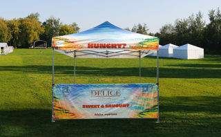 dye-sublimation custom gazebo for outdoor events