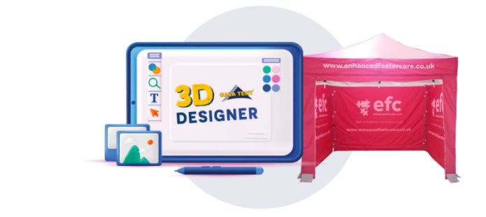 Printed gazebo 3D Designer App