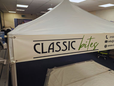 Gazebo Banner Wraps