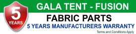 5 Year Fabric Warranty