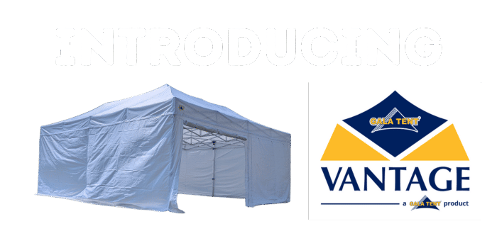 Introducing the Vantage pop up marquee