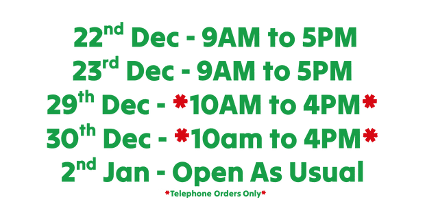 Opening Times