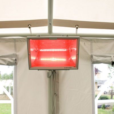 Electric Infrared Marquee Heater & Pole Bracket