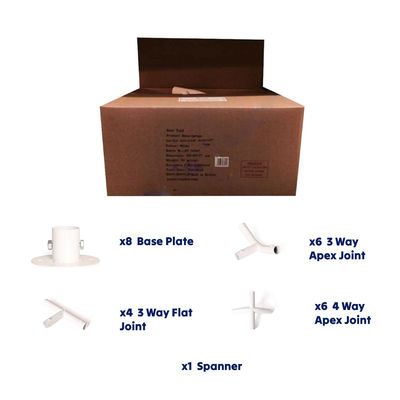 6m x 6m Gala Tent Marquee Joints and Fixings (66JF)