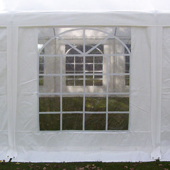 2m Gala Tent Marquee Window Sidewall (PE) - Pair
