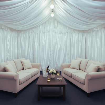 4m x 6m Gala Tent Marquee Luxury Lining