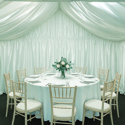 4m x 8m Gala Tent Marquee Luxury Lining