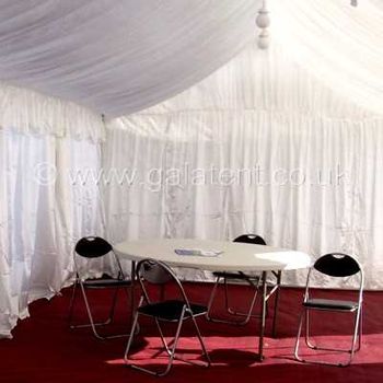 3m Gala Tent Marquee Luxury Lining - Add-On-Bay - (White)