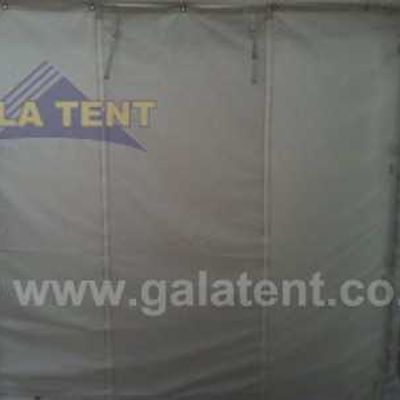 2m Gala Tent Marquee Sidewall Integrated Door (100% PVC) - Single