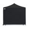 3m x 3m Gala Shade Pro Gazebo Black Sidewalls Gallery image 1