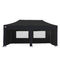 3m x 6m Gala Shade Pro Gazebo Black Sidewalls Gallery image 4