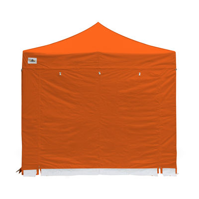 3m x 3m Gala Shade Pro Gazebo Orange Sidewalls