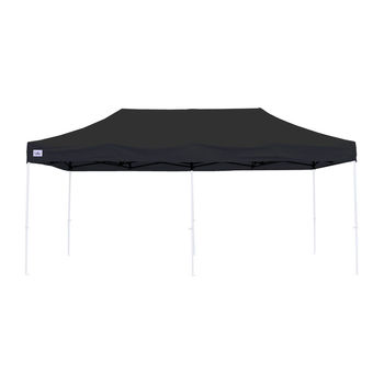 3m x 6m Gala Shade Pro Gazebo Canopy (Black)