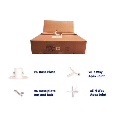 3m/4m x 4m Gala Tent Marquee - Joints and Fixings (34-44JF)