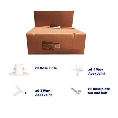 3m/4m x 6m Gala Tent Marquee - Joints and Fixings (36-46JF)