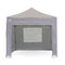 3m x 3m Gala Shade Pro Gazebo Grey Sidewalls Gallery image 3