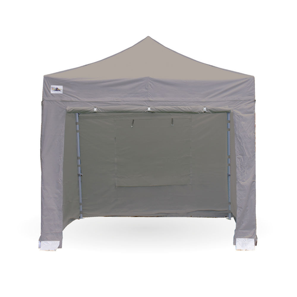 3m x 3m Pro 60 heavy duty gazebo with sides fitted