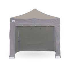 3m x 3m gazebo with grey sides fitted