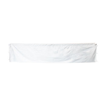 4.5m Gala Shade Pro Gazebo Half Sidewall (White) - Single